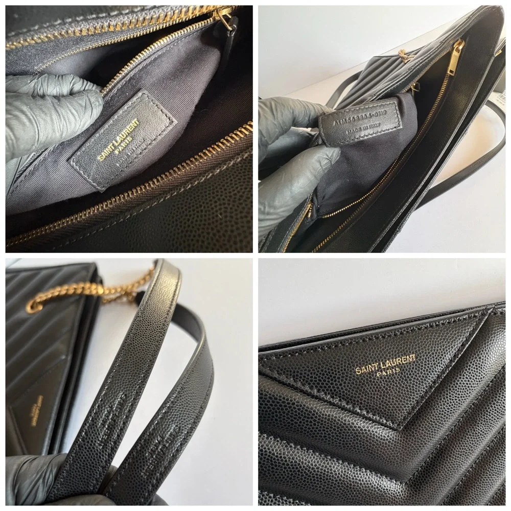 🖤 Saint Laurent Quilted Tribeca Medium Shoulder Bag